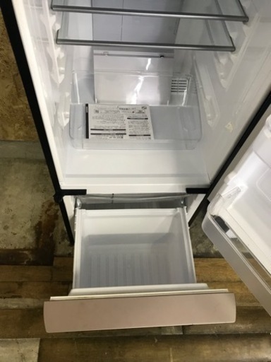 【2018年製】SHARP　冷蔵庫　SJ-GD14D-B