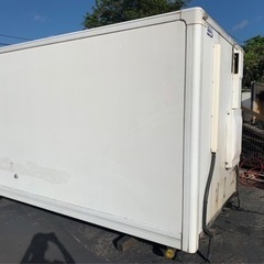 No.804 保冷バン 2ｔ 車  アルミ 箱 バイク 倉庫 トラック コンテナ 米 保管庫 物置 DIY