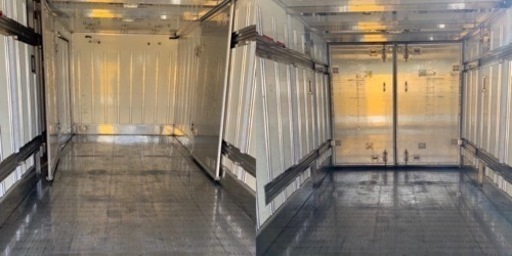 No.805 保冷バン 3t 車 アルミ 箱 バイク 倉庫 トラック コンテナ 米