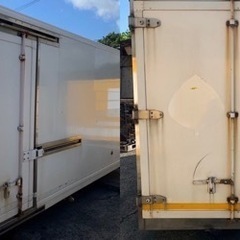 No.805 保冷バン 3t 車 アルミ 箱 バイク 倉庫 トラック コンテナ 米 