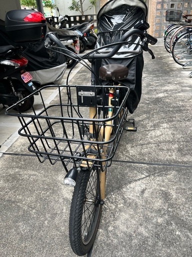 Panasonic 電動子乗せ自転車　ギュット・アニーズDX 純正雨カバー付き　付属品全てあり