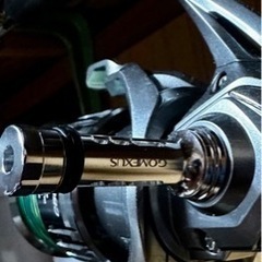 シマノ　21ナスキー　C5000XG  GOMEXUS製リールスタンド付き