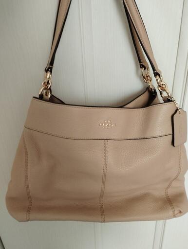 【新品未使用】購入時64,000円　コーチCOACH　トートバッグ　ピンクベージュ