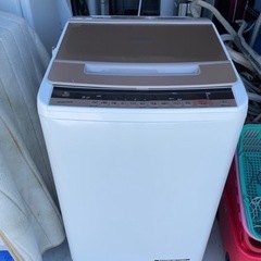 愛知近郊配送無料　長期保証付き　HITACHI  8kg洗濯機　...