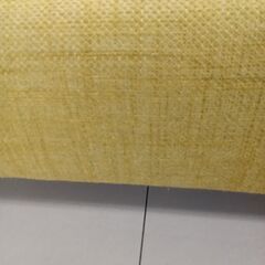★ジモティ割あり★ 吉桂 吉桂ウイスキーオークソファ 黄緑 H76×D75×W148 クリーニング済み HJ126
