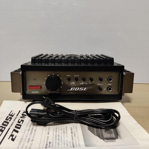 美品 BOSE 2705MX オーディオ パワーアンプ