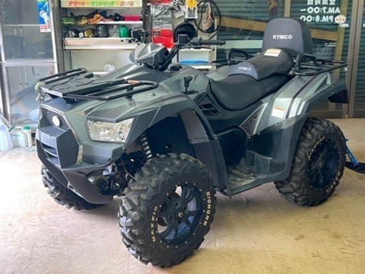 岩手発　キムコ　MXU700 ウインチ付　4x4 四輪バギー ATV 実働 検)4輪バギー　スノーモービル　車両交換可‼️