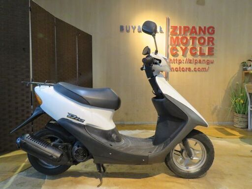 □HONDA LIVE DIO AF34 ホンダ ライブ ディオ 50cc 3043km 白 エンジン初爆有 原付 スクーター パーツ取り ベース車 バイク 札幌発