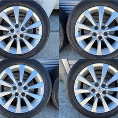 レクサス LS460 LS600h 中期 純正18インチアルミホイール