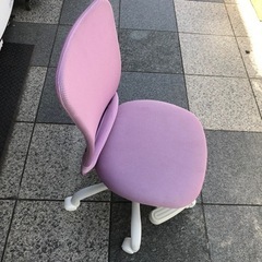【ネット決済】#8028 ニトリ　ピンク　学習椅子　スライド　