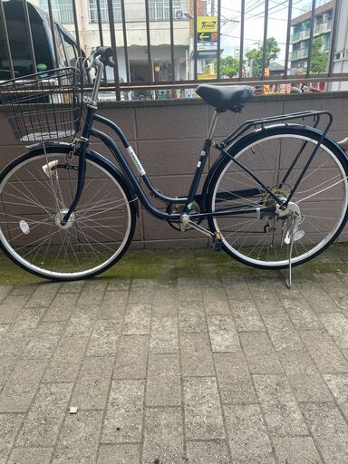 リサイクルショップどりーむ荒田店　No859 エコNo16829X 自転車　シティサイクル　２７インチ　ギア切り替え付き♪　LEDオートライト付き♪ リサイクルショップどりーむ荒田店 No859 エコNo16829X 自転車 シティ