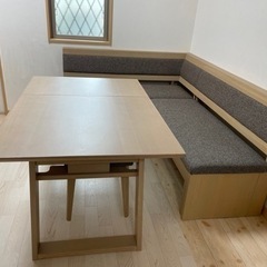 ダイニングソファセット　60000円→40000円