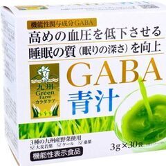 【ネット決済・配送可】睡眠の質向上 GABA青汁 