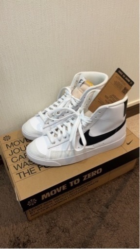 値下げ！【新品】サステナブルNIKEハイカットスニーカー24.0cm