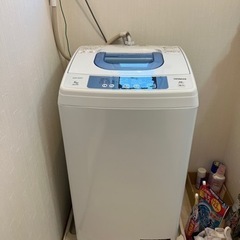 日立全自動電気洗濯機　NW-5TR STEP WASH 5kg