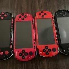 PSP ジャンク4台セット　充電器1個付き