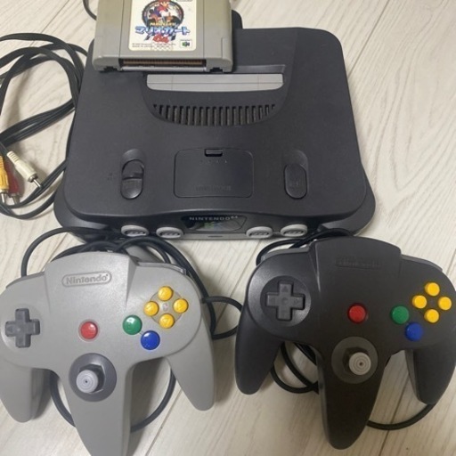 任天堂64 本体　マリオカート64のソフト付き