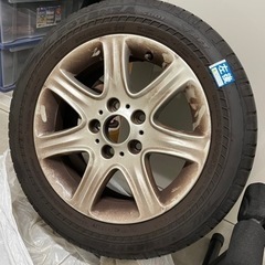 205/55RF16 16インチ 4本セット ホイール付き　BMW 純正タイヤ