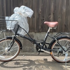 【新品未使用】20型 折りたたみ自転車 アスタリスク206
