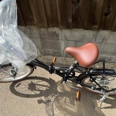 【新品未使用】20型 折りたたみ自転車 アスタリスク206