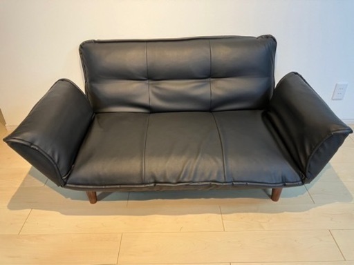 【新品】ソファベッド　ベッド　美品　2人がけソファ