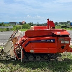 クボタ　コンバイン 2条刈 スカイロード　歩行型 自脱型  運搬