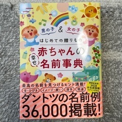 【名付け本】赤ちゃんの幸せ名前辞典【500円】