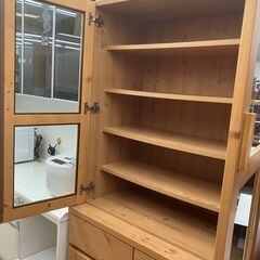 食器棚 キッチン収納 大型家具 No.3557● ※現金、クレジット、ぺイペイ、スマホ決済対応※