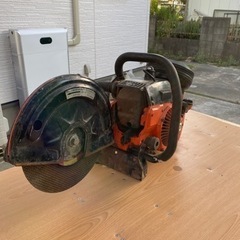 エンジンカッター echo 実働