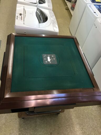 (k)エムテック マツムラ 全自動麻雀卓 幅84cm奥行84cm高さ77cm ジャンク品 説明欄必読