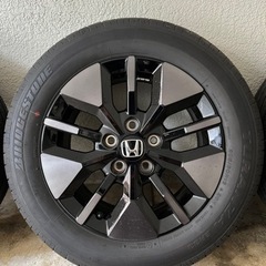 ② Aki ステップワゴン 純正タイヤホイール ②/4　送料込み ステップワゴン 純正ホイール