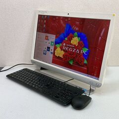地デジ内蔵 Windows10 液晶一体型 ★ 東芝 dynab...