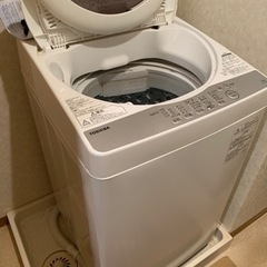 東芝　洗濯機　aw-5g6 2019年購入