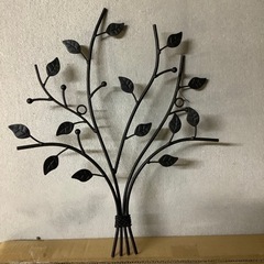 アクセサリースタンド　壁飾り　木