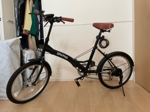 GRAPHIS 折りたたみ自転車 直接引き取りのみ】GRAPHIS 折りたたみ