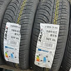 🌞185/65R15⛄工賃込み！新品未使用！プリウス、bB、ist、フリード、ノート、アベニール、ウィングロード、ティーダ、デミオ、MAZDA2等に！ZMAX製オールシーズンタイヤ入荷しました🌞