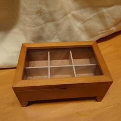 【USED】木製　アクセサリーケース　