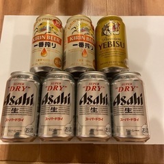 お中元でもらったビール