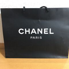 ◆シャネル CHANEL PARIS 紙袋 紙バッグ大
