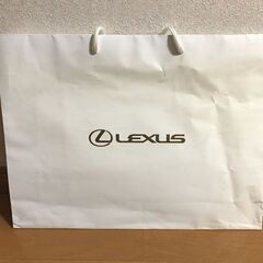 ◆レクサス LEXUS 紙袋 紙バッグ大