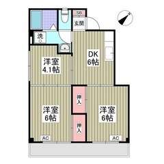 南与野駅🏠『3DK』✅ペット可🐶フリーレント1ヶ月✨初期費用抑え...