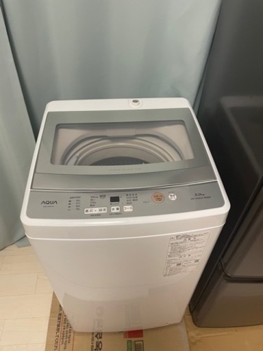 ★新品同様★洗濯機5㎏☆保証書付、3回使用！