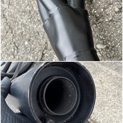 ゼファー400  マフラー　ショート管　ブラック　カワサキ　旧車