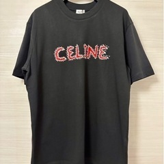 【CELINE】セリーヌ ルーズ Tシャツ コットンジャージー スタッズ 半袖 CELINE】セリーヌ ルーズ Tシャツ コットンジャージー スタッズ 半袖