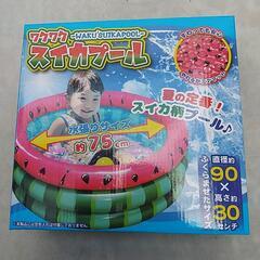 スイカ🍉プール(幼児用)差し上げます❗️