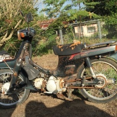 すずきのカブ バーディー80 ホンダのカブみたいな乗り物　原付バ...