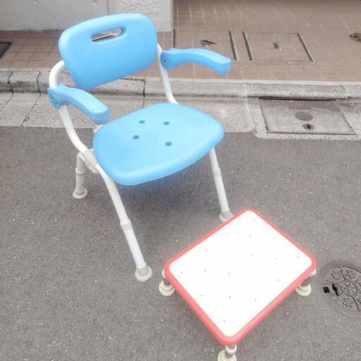 ワンタッチ折り畳み式シャワーチェア パナソニック【ユクリア PN-L41821】\n\nステンレス製浴槽台　安寿 [あしぴた　セット\n\n介護/入浴補助/看護/風呂/バス/椅子