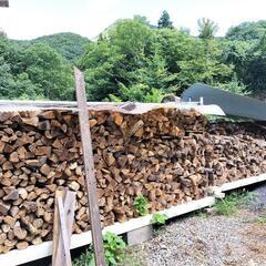 乾燥薪0.8㎥ 20,000円＋送料【柏崎2000円 長岡3,000円】1年乾燥 