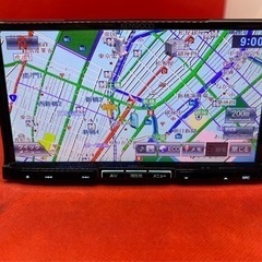 KENWOOD 最上級　MDV-727DT フルセグTV  新品バックカメラ付き　け-1