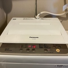 Panasonic (製造年2016年)全自動電気洗濯機　品番N...